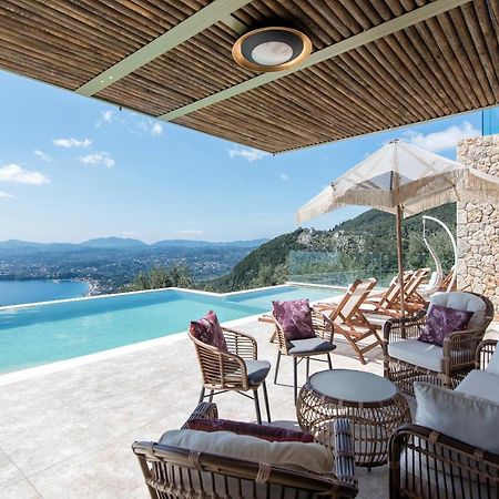 Summerwine Luxury Villa Sea View Private Pool Spartylas エクステリア 写真