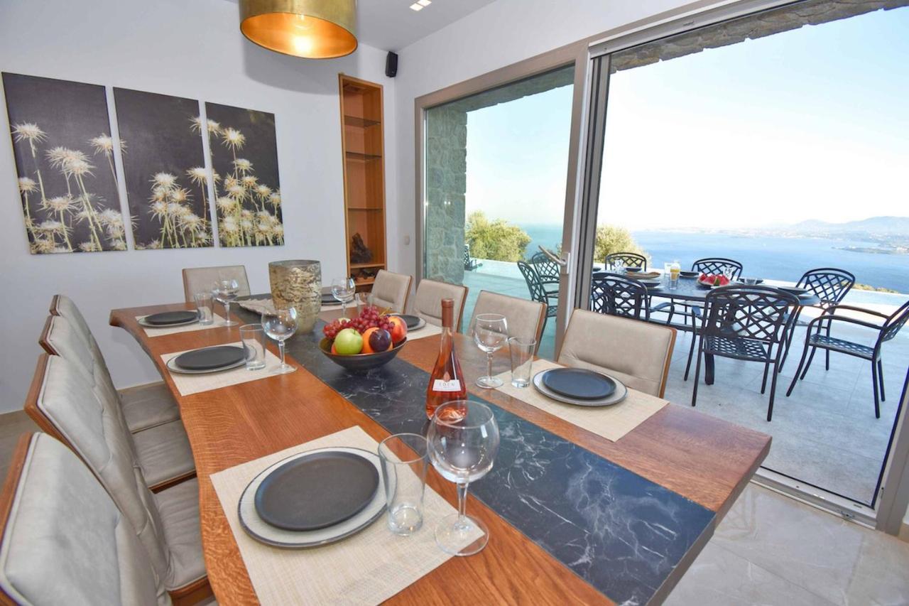 Summerwine Luxury Villa Sea View Private Pool Spartylas エクステリア 写真