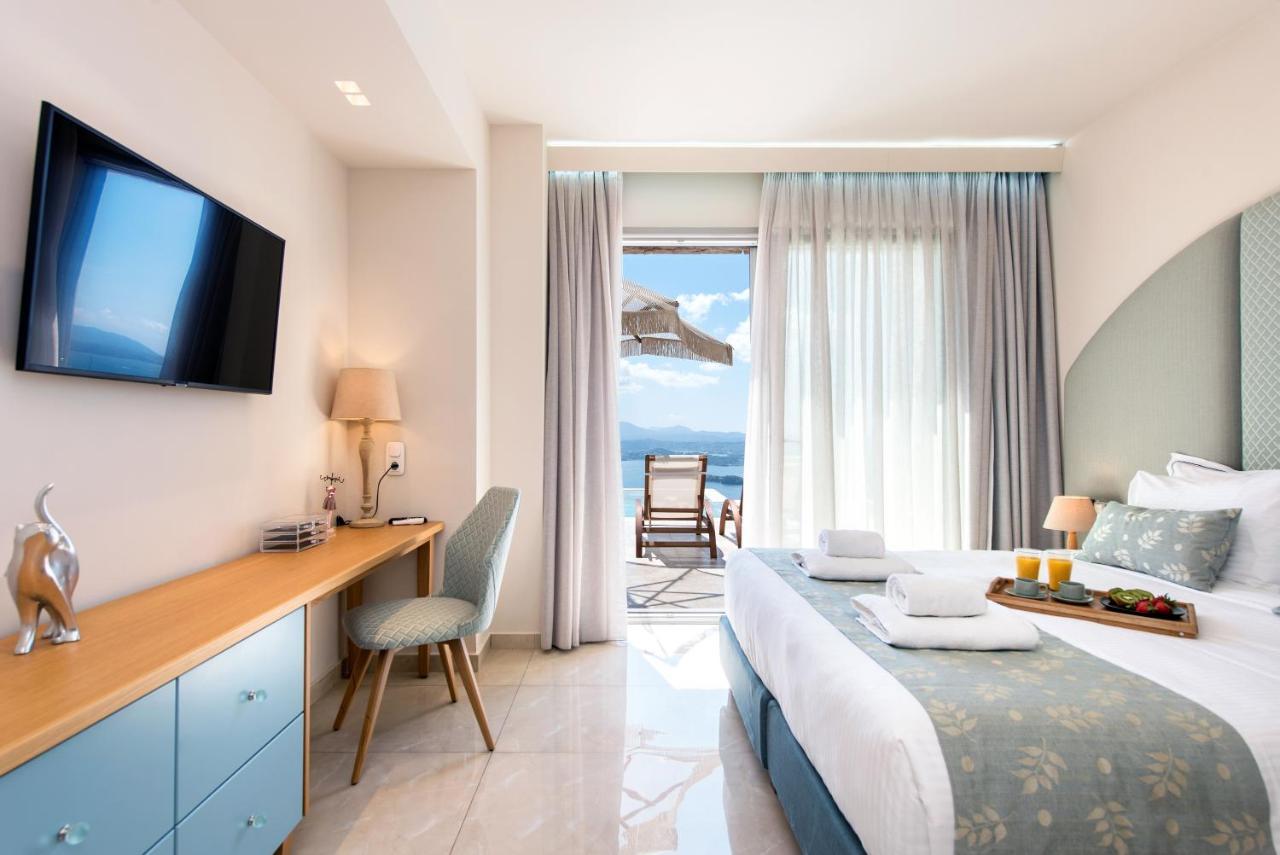 Summerwine Luxury Villa Sea View Private Pool Spartylas エクステリア 写真