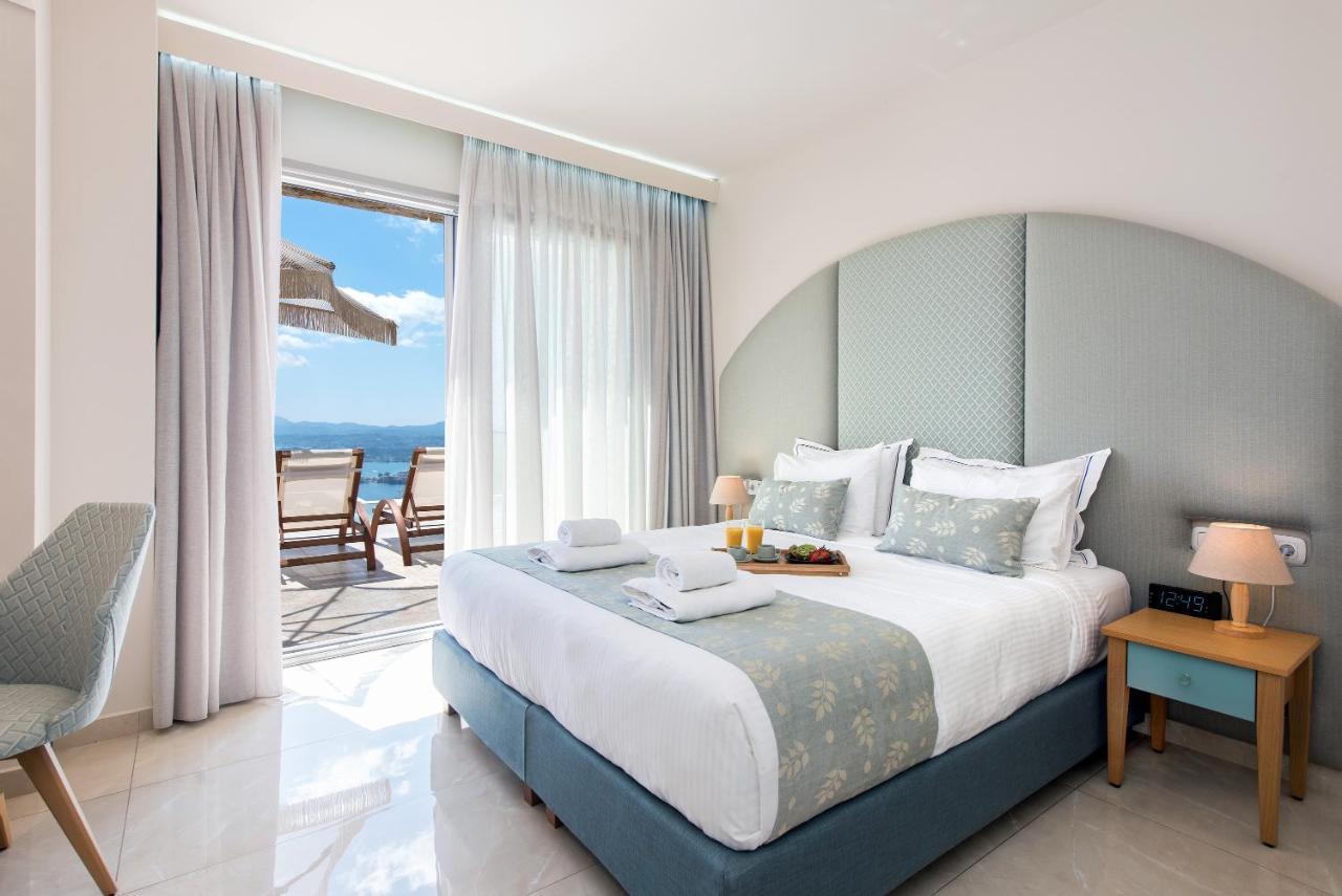 Summerwine Luxury Villa Sea View Private Pool Spartylas エクステリア 写真