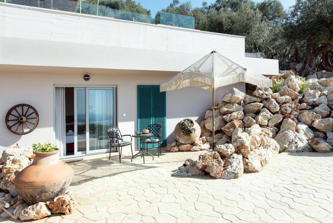 Summerwine Luxury Villa Sea View Private Pool Spartylas エクステリア 写真