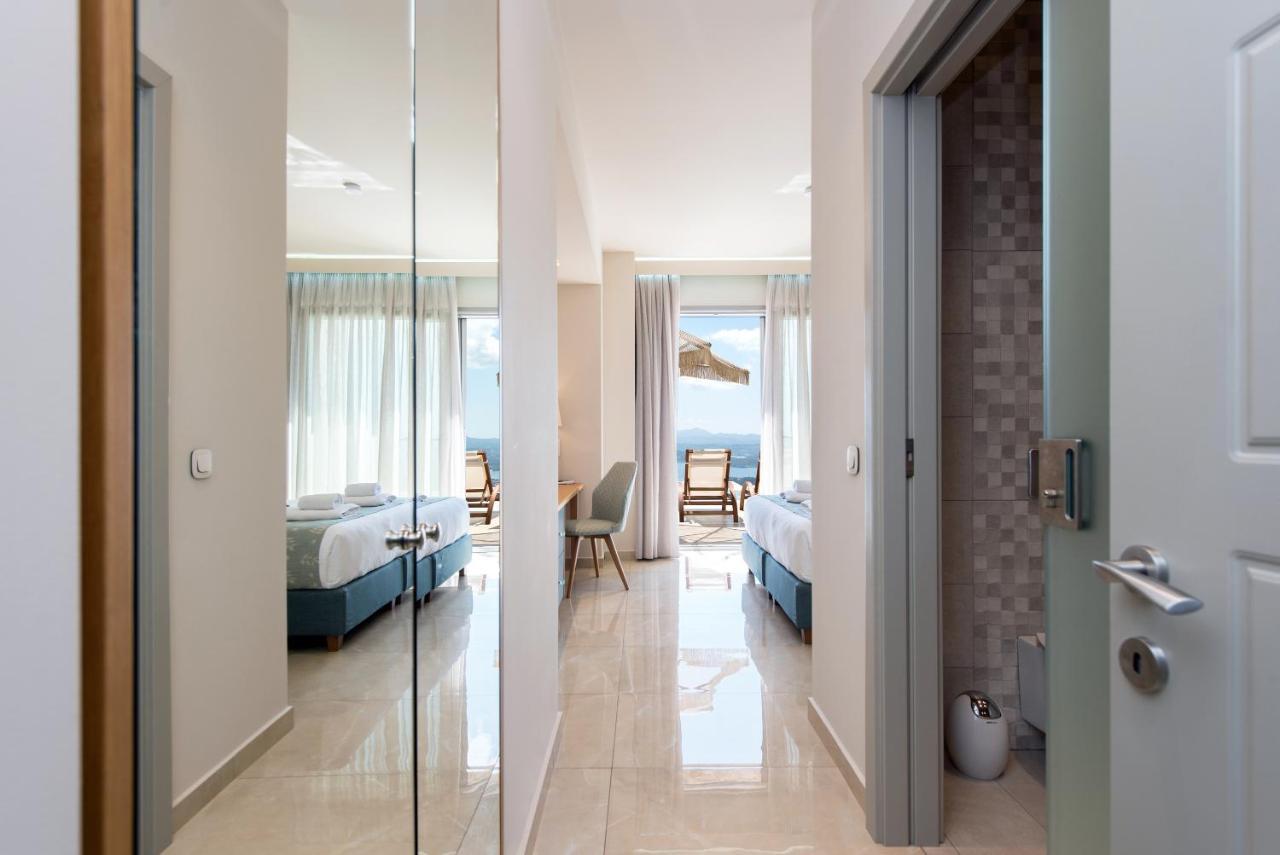 Summerwine Luxury Villa Sea View Private Pool Spartylas エクステリア 写真