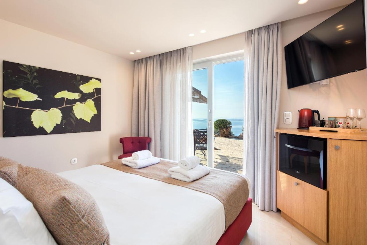 Summerwine Luxury Villa Sea View Private Pool Spartylas エクステリア 写真