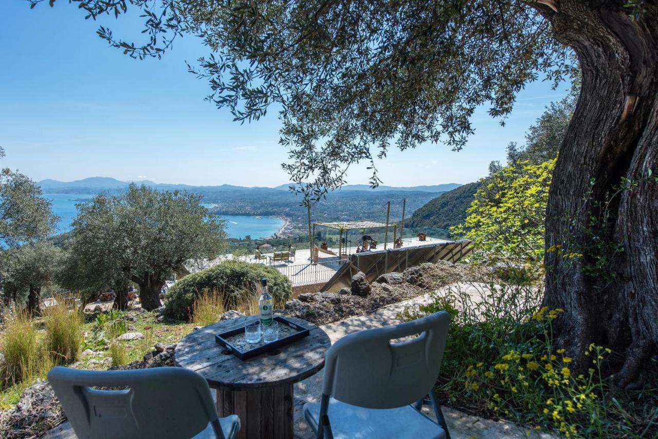 Summerwine Luxury Villa Sea View Private Pool Spartylas エクステリア 写真